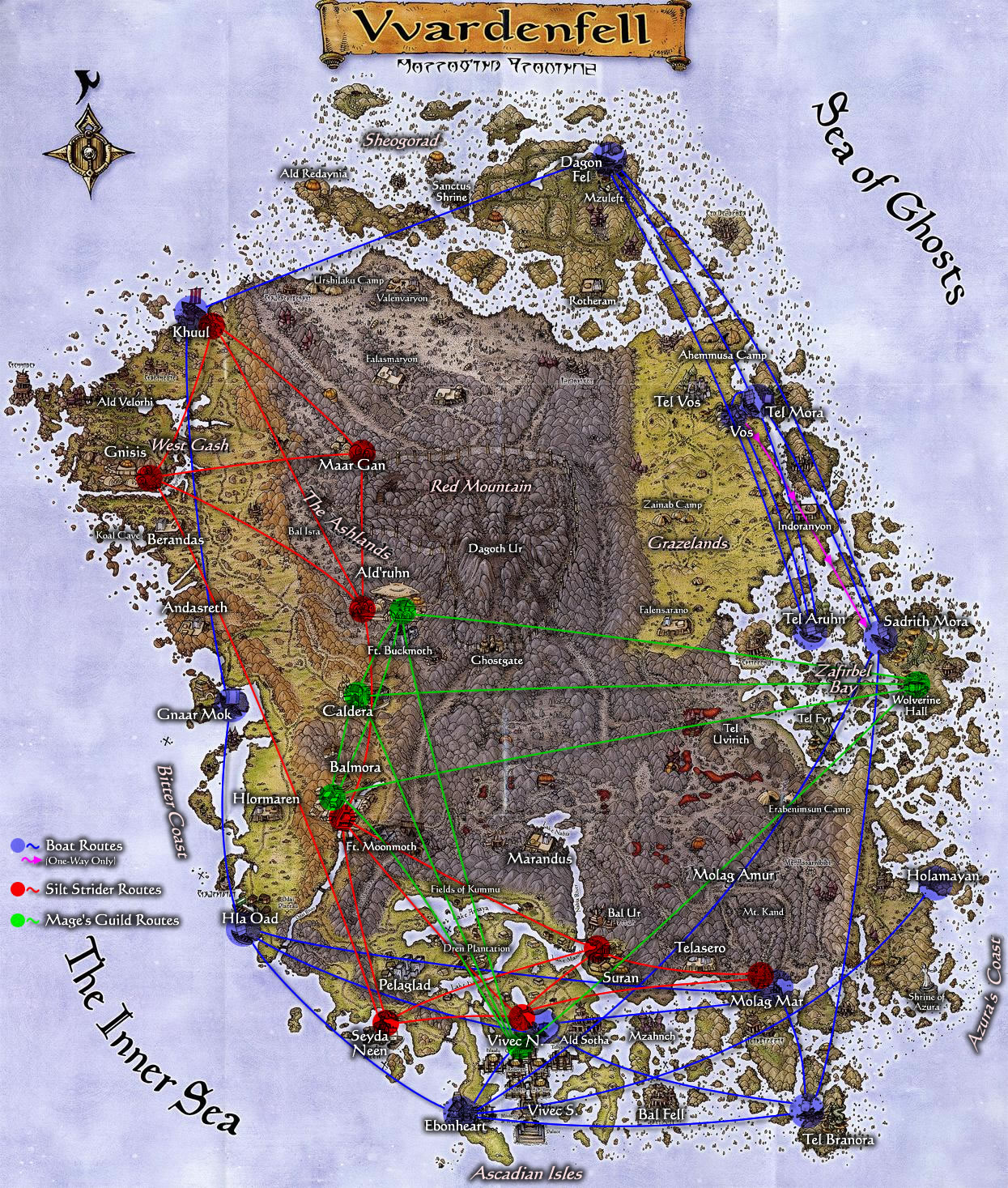 Data Files Morrowind Maps